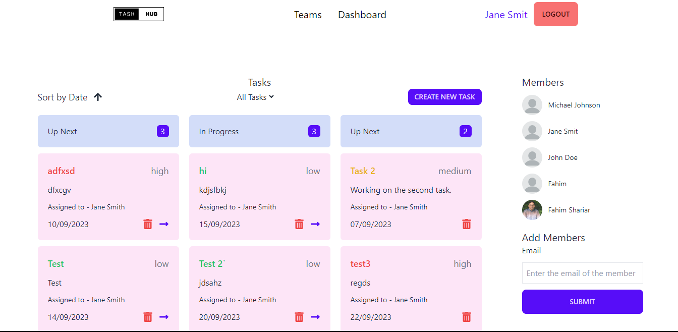 Task Hub